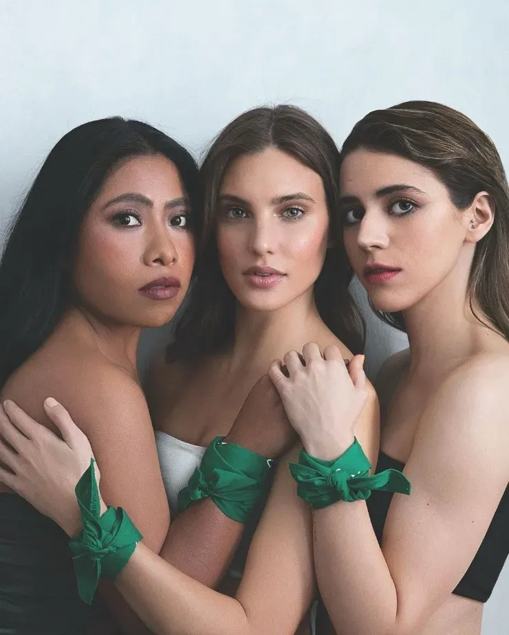 Macarena Achaga, la responsable de interpretar a la hija del Sol de México, Michelle Salas, en Luis Miguel, la serie.(2)