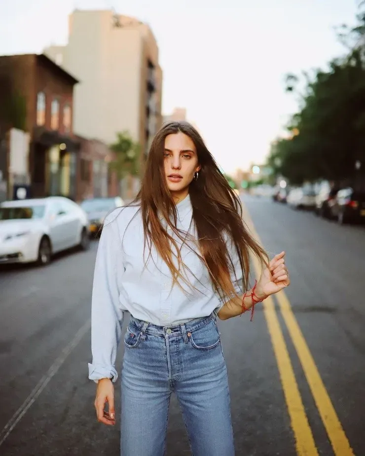 Macarena Achaga, la responsable de interpretar a la hija del Sol de México, Michelle Salas, en Luis Miguel, la serie.(11)