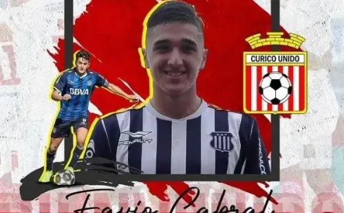 Cabral ya es refuerzo y nuevo jugador de Curicó Unido.