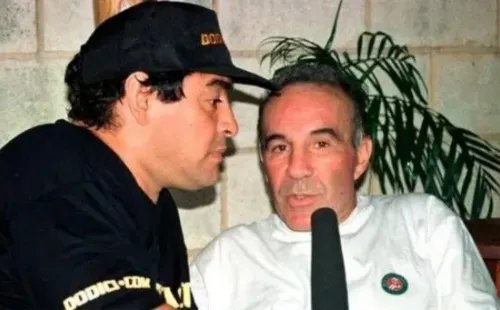 Diego Maradona compartió durante más de 30 años con Alfredo Cahe como su médico de cabecera. Foto: Archivo.