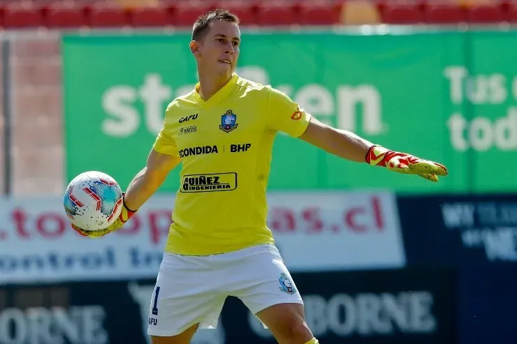 Las tapadas deIgnacio González fueron vitales para mantener el posterior triunfo de Deportes Antofagasta ante Cobresal. | Foto: Archivo Agencia Uno.