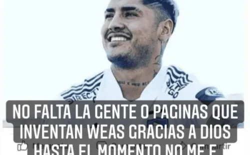 El fuerte mensaje de Juan Carlos Gaete contra los que aseguran que está contagiado de coronavirus.