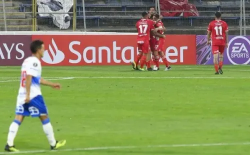 Argentinos fue pura alegría en San Carlos de Apoquindo. Foto: Agencia Uno