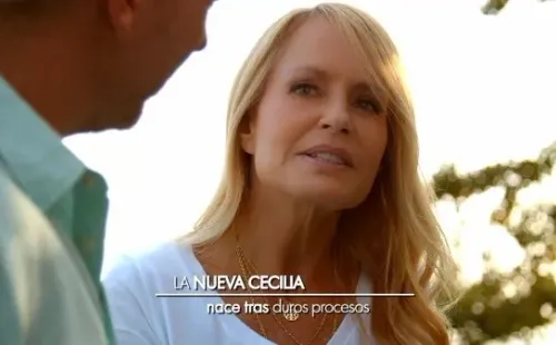 Cecilia Bolocco en De Tú a Tú. (2)