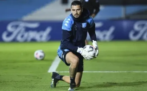 Gabriel Arias destacó lo hecho por Racing en Copa Libertadores. Foto: Agencia Uno