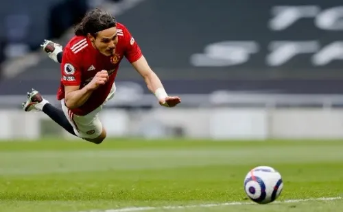 Cavani aún no tiene claro su futuro para la próxima temporada, aunque sabe que tanto Manchester United como Boca Juniors pretenden contar con sus goles. Foto: Getty.