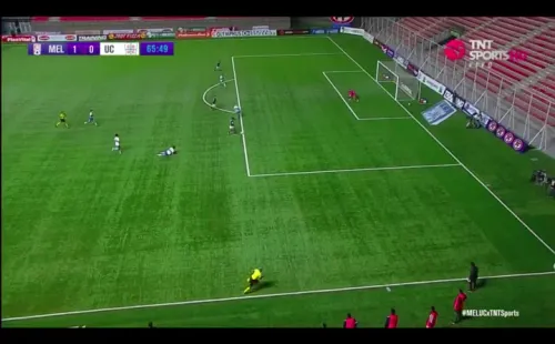 Gol de Vidangossy a la UC