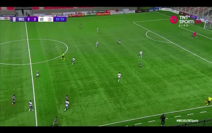 Gol de Vidangossy a la UC