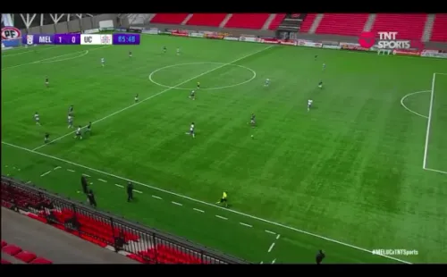 Gol de Vidangossy a la UC