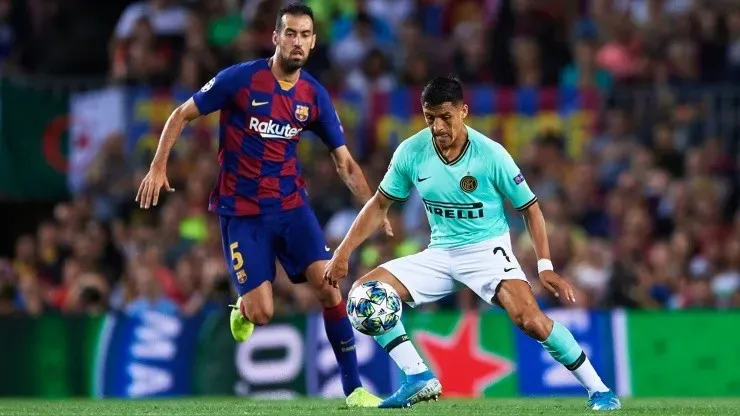Alexis Sánchez, delantero chileno del Inter de Milán