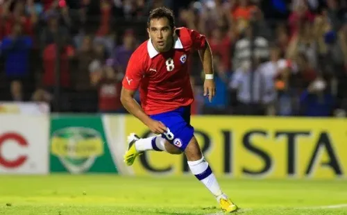 Fernando Meneses en la selección chilena.