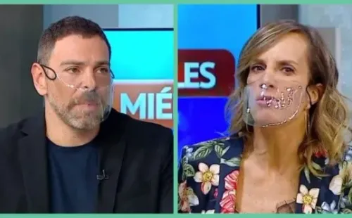 José Antonio Neme y Diana Bolocco discutiendo el caso Tonka Tomicic.