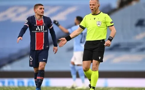 El arbitraje deBjörn Kuipers está en medio de la polémica luego de la acusación de los jugadores del PSG. Foto: Getty Images