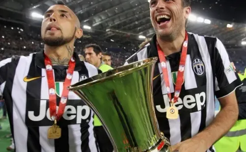 Arturo Vidal fue campeón de Serie A en sus tres temporadas con la Juventus.