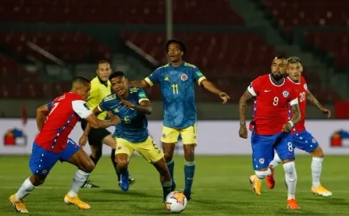 Alexis Sánchez y Arturo Vidal, referentes de la Roja. Foto: Agencia Uno