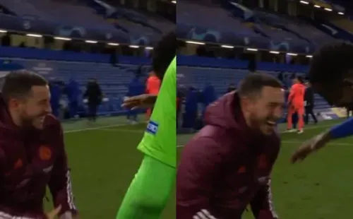 La imagen de Hazard que desató la furia de todo el madridismo.