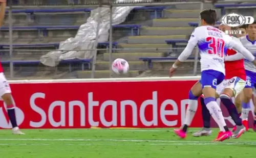 Valencia entró a la cancha a los 57′.(FOTO: FOX SPORTS)