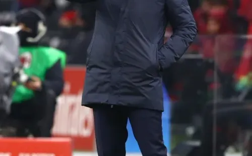 Hay rumores de que Andre Pirlo no seguirá en el cargo cuando la temporada termine. La Juve no logró ganar el título y fueron eliminados de la Champions League en octavos de final. (Foto: Getty)