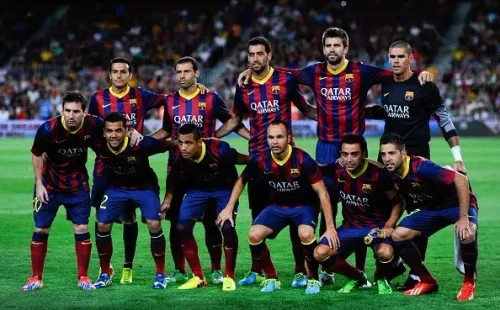 Alexis jugó en el Barcelona entre 2011 y 2014 antes de partir al Arsenal. AS7 se fue y llegó Claudio Bravo, que permaneció en los culés hasta 2016.