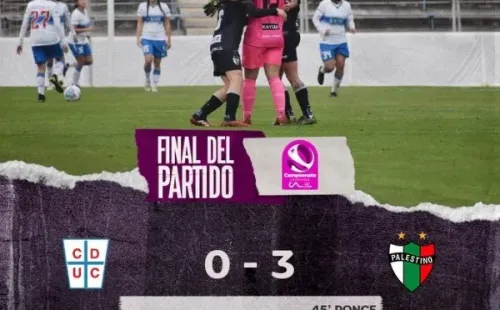 Palestino viene de golear a Universidad Católica en la fecha 1 (Palestino)