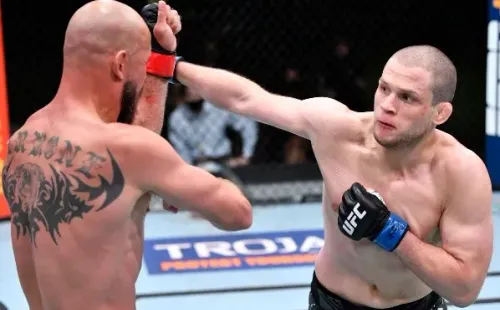 Morono necesitó solo un round para vencer a Cowboy Cerrone. Foto: Getty Images