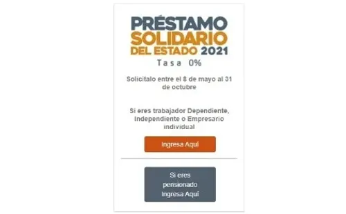 Préstamo Solidario