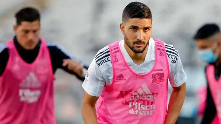 Nicolás Blandi, delantero argentino de Colo Colo