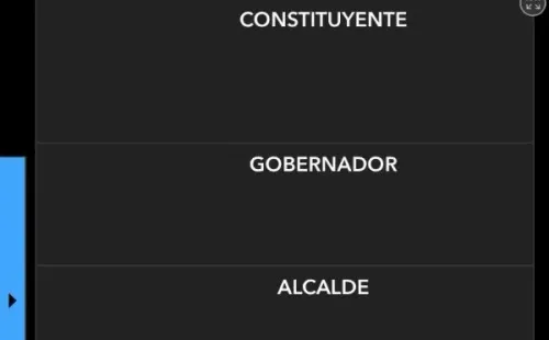 Debes seleccionar la Región y comuna que deseas saber los datos de candidatos y papeleta. (Foto: Visor Elecciones).
