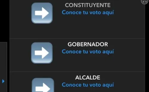“Conoce tu voto aquí” es la opción que debes seleccionar para conocer la papeleta según corresponda. (Foto: Visor Elecciones).