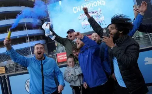 Esta es la quinta Premier League del City y el séptimo título de liga en Inglaterra. (Foto: Getty)
