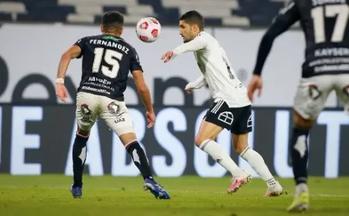 Blandi intenta ganar terreno en Colo Colo. Foto: Colo Colo