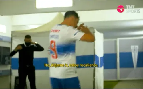 El cruce entre el Toro y Poyet no pasó a mayores y todo quedó en la cancha.