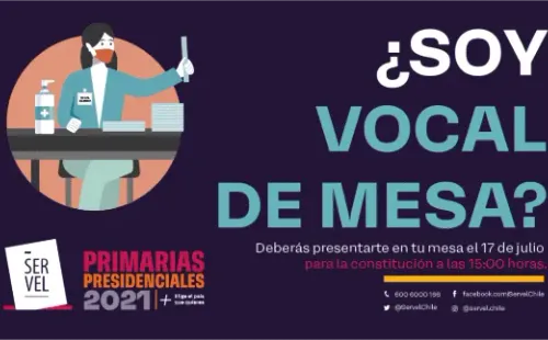 La nómina de vocales fue publicada el 3 de julio. Imagen: @ServelChile.