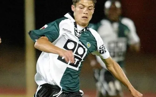 Cristiano Ronaldo salió de Sporting de Lisboa, donde jugó en la temporada 2002-2003. Foto: Archivo.