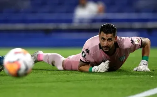Arias fue figura en Racing en el partido ante Vélez. Foto: Getty