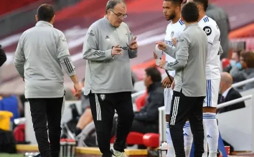 Marcelo Bielsa gestor del reposicionamiento del Leeds en Inglaterra (Getty Images)