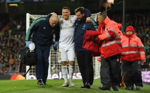 Eden Hazard ocho lesiones desde que está en el Real Madrid (Getty Images)