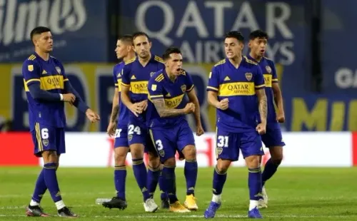 Boca le ganó a un River Plate que estaba jugando con varios resrvas dado un brote de covid en el equipo. (Foto: Getty)
