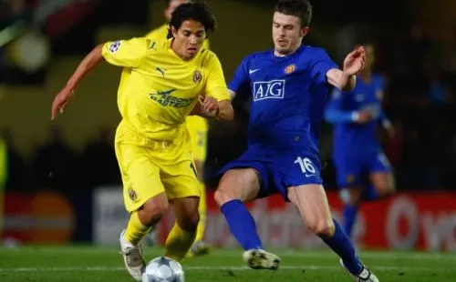 Con Matías Fernández en cancha. Esta fue la última vez que ambos equipos se enfrentaron, en la fase de grupos de la Champions League 2008. (Foto: Getty)