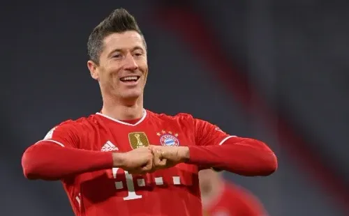 Lewandowsky convirtió 40 goles en la actual Bundesliga. Un animal. Foto: Getty