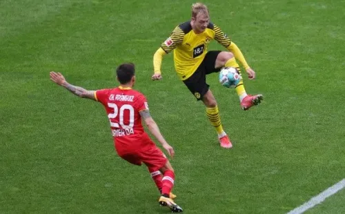 El Dortmund y Haaland derrotaron al Bayer Leverkusen y Charles Aránguiz.