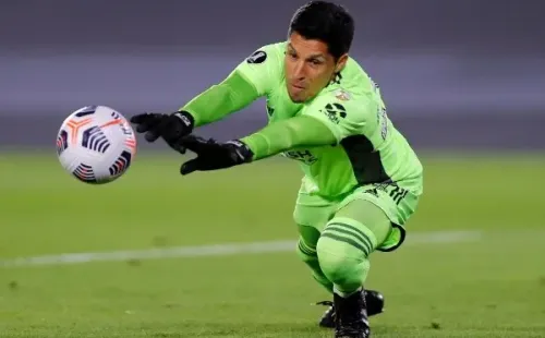 Enzo Pérez, el héroe de River Plate ante Independiente de Santa Fe (Getty Images)