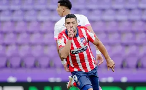 Luis Suárez le dio el título al Atlético Madrid con el gol del 1-2 en el triunfo contra Real Valladolid.