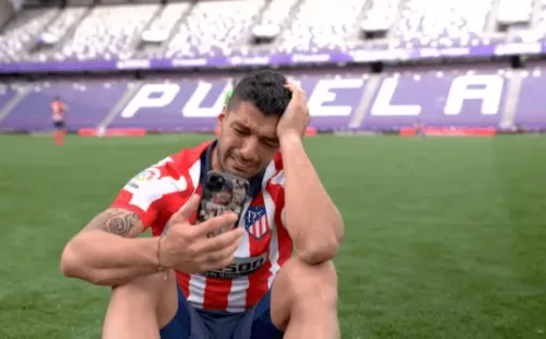 Luis Suárez estalla en lágrimas luego de salir campeón (Getty Images)