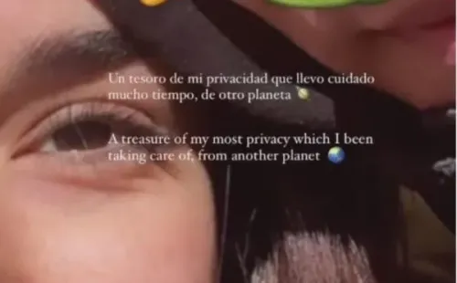 Así reveló Steffi Méndez la identidad de su pololo sueco.(1)