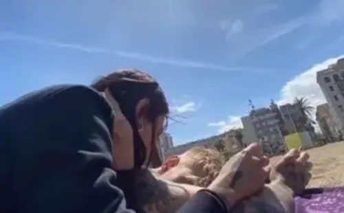 Así reveló Steffi Méndez la identidad de su pololo sueco.(2)