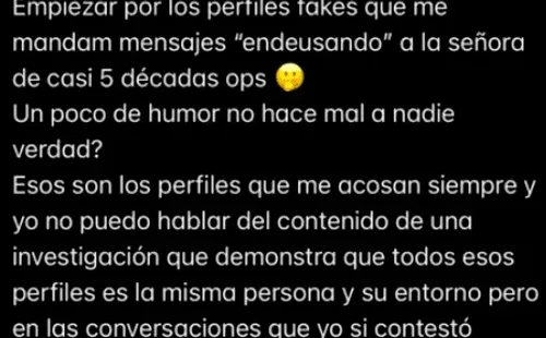 Algunos de los descargos deThais Jordão, la actual pareja de Iván Núñez.(2)