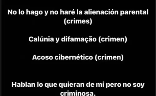 El mensaje con el quela actual pareja de Iván Núñez, Thais Jordão, buscó zanjar de una vez la polémica.
