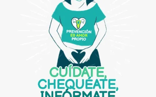 “Prevención es amor propio” es la última iniciativa de Gol de Chilena, que buscaba la prevención del cáncer cervicouterino. | Foto: Roche.
