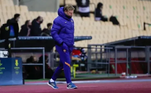 A Koeman le habrían pedido plazo de 15 días para decidir su continuidad. Foto: Getty